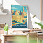 Palace of the Shirvanshahs - Azerbaijan - Travel Wall Art Print - Art Print - Travel Art Poster