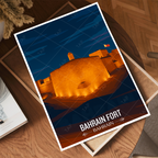 Bahrain Fort - Qal'at al-Bahrain - Travel Wall Art Print - Art Print - Travel Art Poster