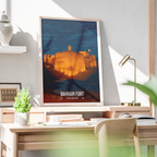 Bahrain Fort - Qal'at al-Bahrain - Travel Wall Art Print - Art Print - Travel Art Poster