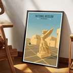 National Museum - Bahrain - Travel Wall Art Print - Art Print - Travel Art Poster