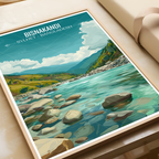 Bisnakandi - Sylhet - Bangladesh - Travel Wall Art Print - Art Print - Travel Art Poster