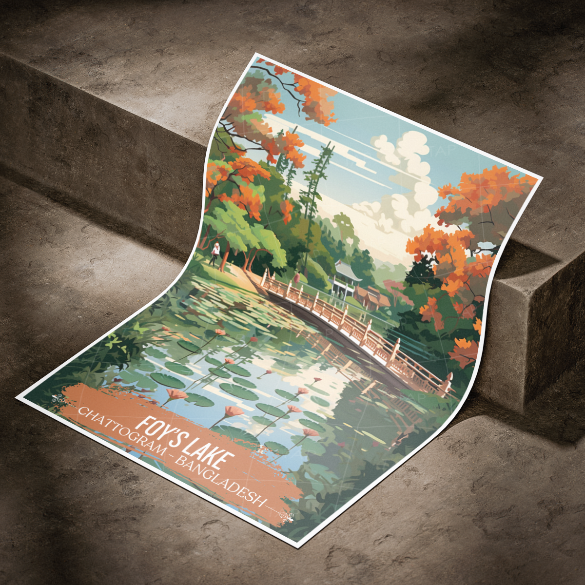 Foy's Lake - Chattogram - Bangladesh - Travel Wall Art Print - Art Print - Travel Art Poster