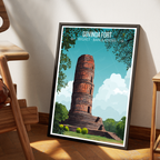 Govinda Fort - Sylhet - Bangladesh - Travel Wall Art Print - Art Print - Travel Art Poster