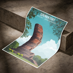 Govinda Fort - Sylhet - Bangladesh - Travel Wall Art Print - Art Print - Travel Art Poster