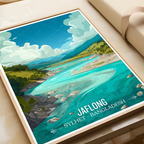 Jaflong - Sylhet - Bangladesh - Travel Wall Art Print - Art Print - Travel Art Poster