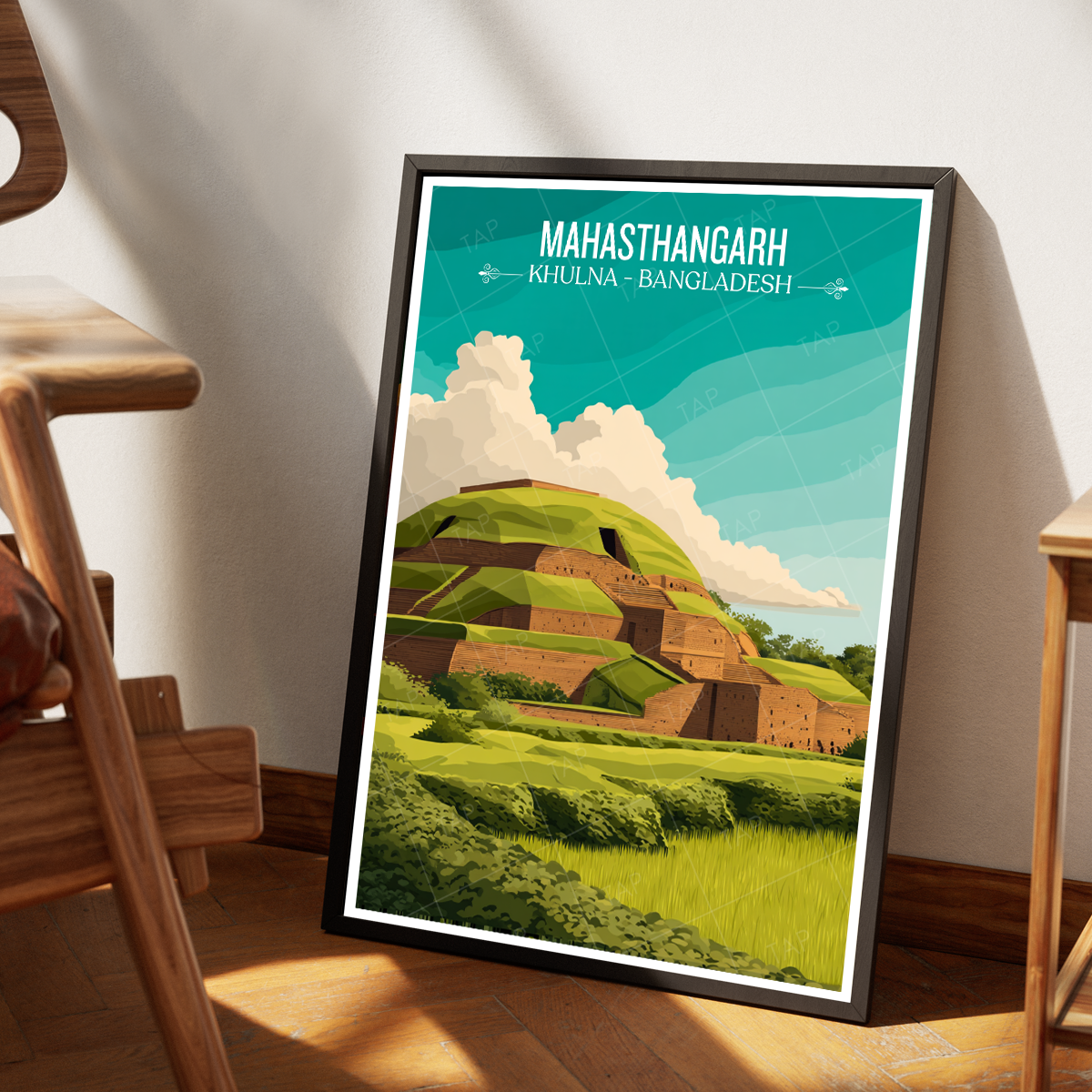 Mahasthangarh - Khulna - Bangladesh - Travel Wall Art Print - Art Print - Travel Art Poster