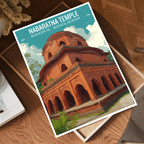 Nabarantna Temple - Rangpur - Bangladesh - Travel Wall Art Print - Art Print - Travel Art Poster