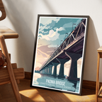 Padma Bridge - Chattogram - Bangladesh - Travel Wall Art Print - Art Print - Travel Art Poster