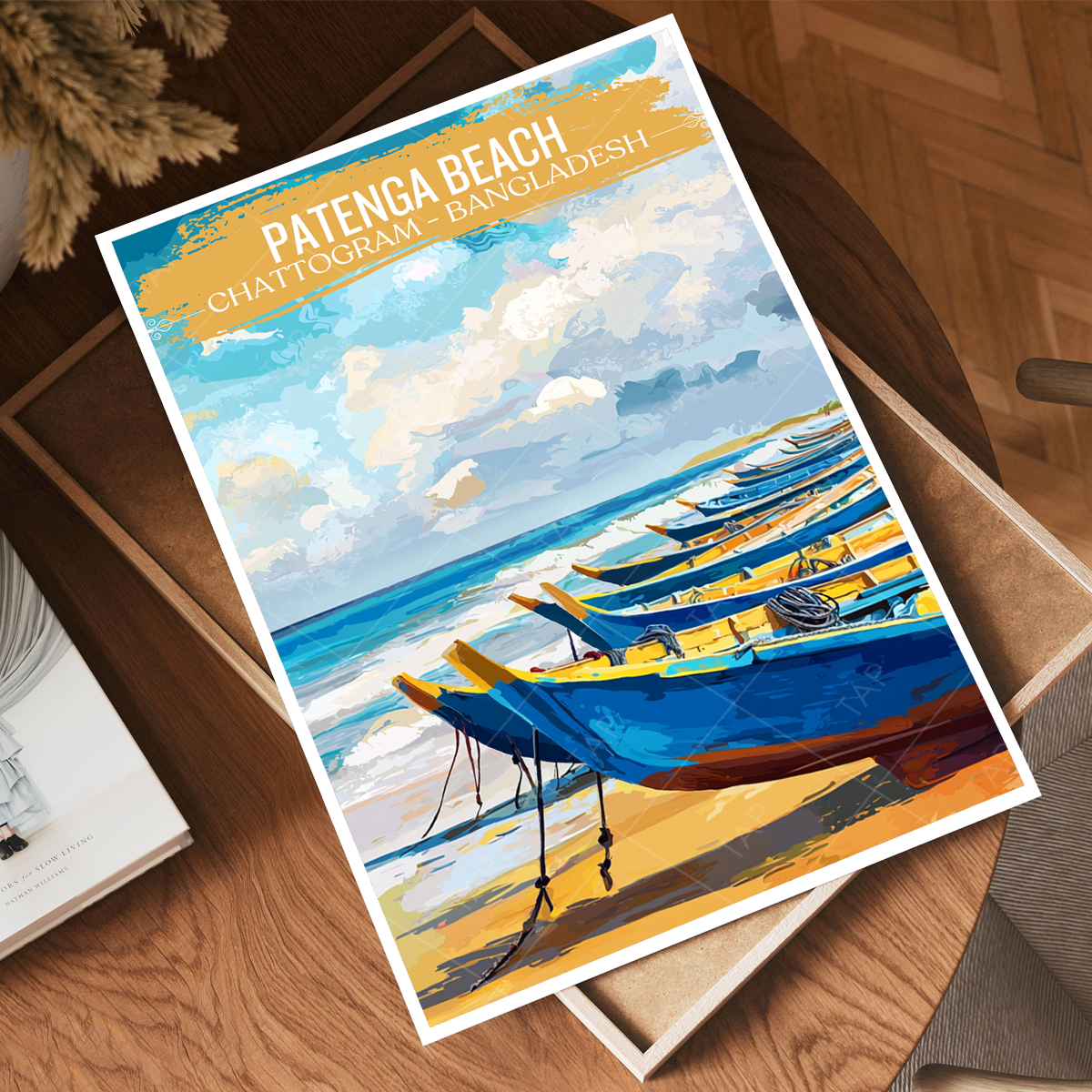 Patenga Beach - Chattogram - Bangladesh - Travel Wall Art Print - Art Print - Travel Art Poster