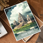 Puthia Temple - Chattogram - Bangladesh - Travel Wall Art Print - Art Print - Travel Art Poster