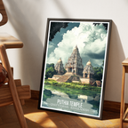 Puthia Temple - Chattogram - Bangladesh - Travel Wall Art Print - Art Print - Travel Art Poster