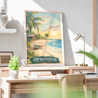 Saint Martin's Island - Chattogram - Bangladesh - Travel Wall Art Print - Art Print - Travel Art Poster