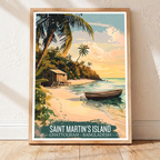 Saint Martin's Island - Bangladesh - Travel Wall Art Print - Art Print - Travel Art Poster