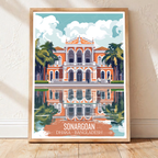 Sonargoan - Dhaka - Bangladesh - Travel Wall Art Print - Art Print - Travel Art Poster
