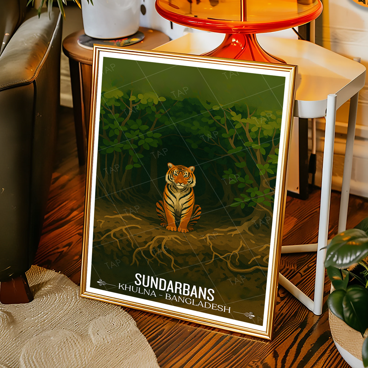 Sundarbans Forest - Khulna - Bangladesh - Travel Wall Art Print - Art Print - Travel Art Poster