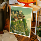 Paro Taktsang - Bhutan - Travel Wall Art Print - Art Print - Travel Art Poster