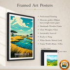 Okavango Delta - Botswana - Travel Wall Art Deco Poster Print - Travel Art Poster Print