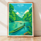 Ulu Park - Brunei - Travel Wall Art Print - Art Print - Travel Art Poster