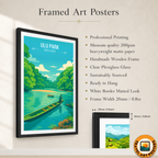 Ulu Park - Brunei - Travel Wall Art Print - Art Print - Travel Art Poster
