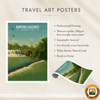 Banfora Cascades - Burkina Faso - Travel Wall Poster Print Home Deco - Travel Art Poster Print