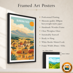 Burkina Faso - Travel Wall Poster Print Home Deco - Travel Art Poster Print