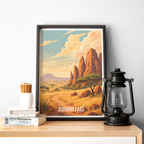 Burkina Faso - Travel Wall Poster Print Home Deco - Travel Art Poster Print