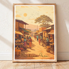 Burkina Faso - Travel Wall Poster Print Home Deco - Travel Art Poster Print