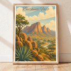 Burkina Faso - Travel Wall Poster Print Home Deco - Travel Art Poster Print