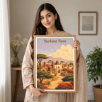 Burkina Faso - Travel Wall Poster Print Home Deco - Travel Art Poster Print