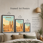 Burkina Faso - Travel Wall Poster Print Home Deco - Travel Art Poster Print