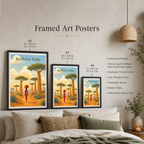 Burkina Faso - Travel Wall Poster Print Home Deco - Travel Art Poster Print