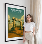 Nazinga Game Ranch - Burkina Faso - Travel Wall Poster Print Home Deco - Travel Art Poster Print