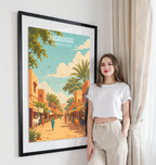Ouagadougou - Burkina Faso - Travel Wall Poster Print Home Deco - Travel Art Poster Print