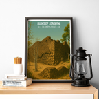 Ruins of Loropeni- Burkina Faso - Travel Wall Poster Print Home Deco - Travel Art Poster Print