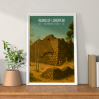 Ruins of Loropeni- Burkina Faso - Travel Wall Poster Print Home Deco - Travel Art Poster Print