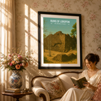 Ruins of Loropeni- Burkina Faso - Travel Wall Poster Print Home Deco - Travel Art Poster Print