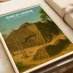 Ruins of Loropeni- Burkina Faso - Travel Wall Poster Print Home Deco - Travel Art Poster Print