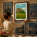 Sindou Peaks - Burkina Faso - Travel Wall Poster Print Home Deco - Travel Art Poster Print