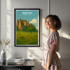 Sindou Peaks - Burkina Faso - Travel Wall Poster Print Home Deco - Travel Art Poster Print