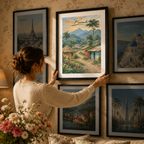 Burundi - Travel Art Print Wall Deco Poster - Travel Art Poster Print