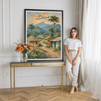 Burundi - Travel Art Print Wall Deco Poster - Travel Art Poster Print