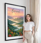 Burundi - Travel Art Print Wall Deco Poster - Travel Art Poster Print