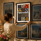 Burundi - Travel Art Print Wall Deco Poster - Travel Art Poster Print