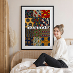 Burundi - Travel Art Print Wall Deco Poster - Travel Art Poster Print