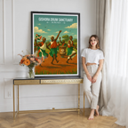 Gishora Drum Sanctuary - Burundi - Travel Art Print Wall Deco Poster - Travel Art Poster Print