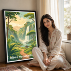 Kibira National Park - Burundi - Travel Art Print Wall Deco Poster - Travel Art Poster Print