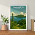Kibira National Park - Burundi - Travel Art Print Wall Deco Poster - Travel Art Poster Print