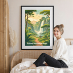 Kibira National Park - Burundi - Travel Art Print Wall Deco Poster - Travel Art Poster Print