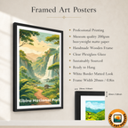 Kibira National Park - Burundi - Travel Art Print Wall Deco Poster - Travel Art Poster Print