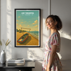 Tanganyika - Burundi - Travel Art Print Wall Deco Poster - Travel Art Poster Print
